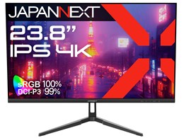 JAPANNEXT ジャパンネクスト 液晶モニター/23.8型/4K JAPANNEXT 23.8インチ IPSパネル搭載 4K(3840x2160)解像度 液晶