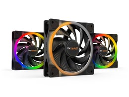 LIGHT WINGS 120mm PWM High-Speed 3-Pack BL077 [Black]