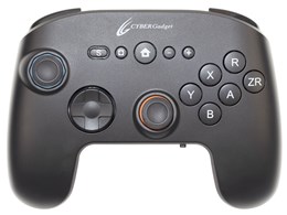 CYBER�E�Q�[�~���O�R���g���[���[ 6B �����^�C�v(Switch2�p) CY-S2GC6BWL-BK [�u���b�N]