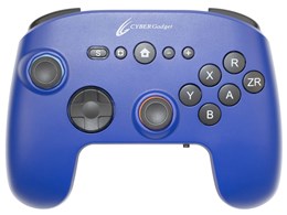 CYBER�E�Q�[�~���O�R���g���[���[ 6B �����^�C�v(Switch2�p) CY-S2GC6BWL-BL [�u���[]