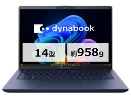 dynabook XP/ZA Core Ultra 5 226V�E16GB�������E512GB SSD�E14�^WUXGA�EOffice�Ȃ� W6XPZA5RAH [�_�[�N�e�b�N�u���[]