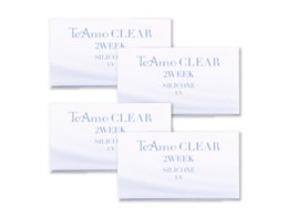 TeAmo CLEAR 2WEEK SILICONE [6������ ×4��]