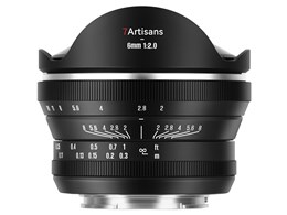 7Artisans 6mm F2 FISH-EYE II ED APS-C 7A-6F2-R-B [�L���m��RF�p]