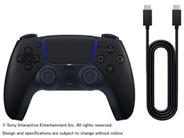 DualSense ���C�����X�R���g���[���[ + USB�P�[�u�� for PC CFIJ-15502 [�~�b�h�i�C�g �u���b�N]