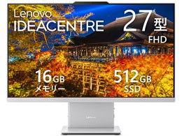 IdeaCentre AIO 27AKP10 KRK Ryzen AI 7 350�E16GB�������[�E512GB SSD�E27�^�t��HD�EIPS�t������ �I�t�B�X�t�� F0JD001WJP [�N���E�h�O���[]