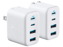 Anker Zolo Charger (50W�A4 Ports) 2�Z�b�g B121E121 [�z���C�g]