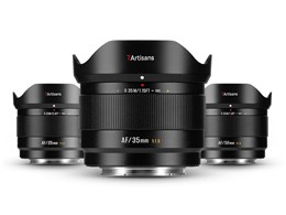 7Artisans LITE 3�{�Z�b�g 25/35/50mm F1.8 AF APS-C 7A-253550F18AF-X-B [�t�W�t�C�����p]