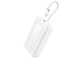 Zolo Power Bank (220000mAh 45W Built-In USB-C�P�[�u��) A1689023 [�z���C�g]