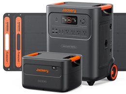 Jackery Solar Generator 3600 Plus+��p�g���o�b�e���[+SolarSaga 200×2