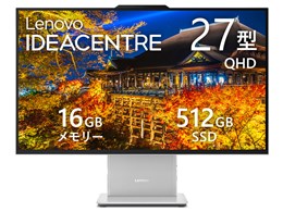 IdeaCentre AIO 27IPH11 Core Ultra 5 325�E16GB�������[�E512GB SSD�E27�^QHD�EIPS�t������ F0JJCTO1WW [�N���E�h�O���[]