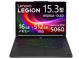 Legion 5a Gen 11 Ryzen AI 7 450�E16GB�������[�E512GB SSD�ERTX 5060�E15.3�^WQXGA�EOLED���� [1�N��Legion Ultimate Support�t] 83Q6CTO1WW [�G�N���v�X�u���b�N]