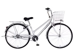 ✔️✔️ママチャリー　6変速　シルバー　美品　ライト付き✔️✔️ 製品一覧｜シンプルでポップな自転車 - switch bicycle
