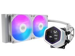 MasterLiquid Core Nex Digital 240 White MLX-D24M-A18PW-RD [�z���C�g]