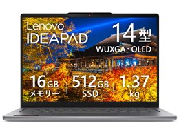 IdeaPad Slim 5a Gen 11 Ryzen AI 7 445�E16GB�������[�E512GB SSD�E14�^WUXGA�EOLED���� 83S1005GJP [���i�O���[]
