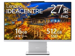 IdeaCentre AIO 27ILL11 Core Ultra 5 226V�E16GB�������[�E512GB SSD�E27�^�t��HD�EIPS�t������ F0JWCTO1WW [�N���E�h�O���[]