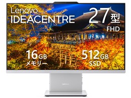 IdeaCentre AIO 27ILL11 Core Ultra 7 256V�E16GB�������[�E512GB SSD�E27�^�t��HD�EIPS�t������ F0JWCTO1WW [�N���E�h�O���[]