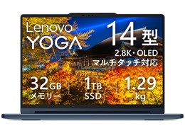 Lenovo Yoga 9i 2-in-1 Gen 11 Aura Edition Core Ultra 7 355�E32GB�������[�E1TB SSD�E14�^2.8K�EOLED���� �}���`�^�b�`�Ή� 83SECTO1WW [�R�Y�~�b�N�u���[]