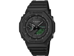 G-SHOCK BLACK AND ELECTRO GREEN GA-B2100BEG-1AJF