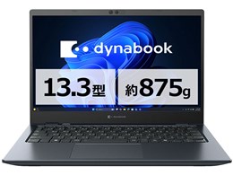 dynabook GZ/HA Core i7 1360P�E16GB�������E512GB SSD�E13.3�^�t��HD W6GZHA7RBL [�I�j�L�X�u���[]