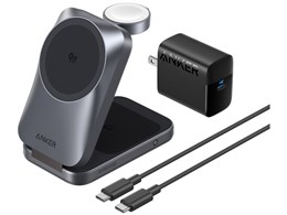 Prime Wireless Charging Station (3-in-1 MagGo AirCool Foldable) B25N1N11 [�u���b�N]