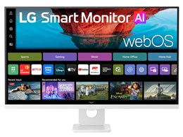 LG Smart Monitor AI 32U721SB-W [31.5�C���`]