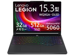 Legion 5i Gen 11 Core Ultra 9 386H�E32GB�������[�E512GB SSD�ERTX 5060�E15.3�^WQXGA�EOLED���� 83RWCTO1WW [�G�N���v�X�u���b�N]