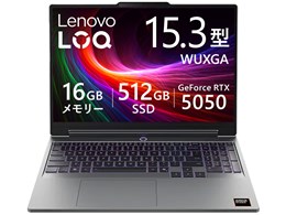 Lenovo LOQ 15AHP11 Ryzen 7 250�E16GB�������[�E512GB SSD�ERTX 5050�E15.3�^WUXGA�EIPS�t������ 83TNCTO1WW [���i�O���[]