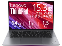 ThinkPad X9-15p Gen 1 Aura Edition Core Ultra X7 358H�E64GB�������[�E1TB SSD�E15.3�^2.8K�EOLED���� �}���`�^�b�`�Ή� 21VVS00000 [�T���_�[�O���[]