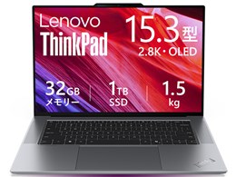 ThinkPad X9-15p Gen 1 Aura Edition Core Ultra 5 338H�E32GB�������[�E1TB SSD�E15.3�^2.8K�EOLED���� 21VVS00100 [�T���_�[�O���[]
