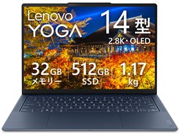 Lenovo Yoga Slim 7x Gen 11 Snapdragon X2 Elite X2E-80-100�E32GB�������[�E512GB SSD�E14�^2.8K�EOLED���� 83QRCTO1WW [�R�Y�~�b�N�u���[]