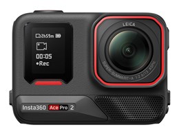 Insta360 Ace Pro 2 �X�g���[�g�B�e�L�b�g �f���A���o�b�e���[ [�~�b�h�i�C�g�u���b�N/���[�����C�g�E�V���o�[]