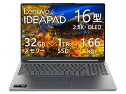 IdeaPad Pro 5a Gen 11 Ryzen AI 9 465�E32GB�������[�E1TB SSD�E16�^2.8K�EOLED���� 83SJCTO1WW [���i�O���[]