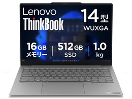 ThinkBook 14x Core Ultra 7 256V�E16GB�������[�E512GB SSD�E14�^WUXGA�EIPS�t������ ���i.com���胂�f�� 22BGCTO1WW [���i�O���[]
