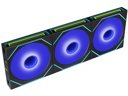 UNI FAN SL-INF FLEX 120 Reverse Blade 3Pack 12RSLIN1F3B [�u���b�N]