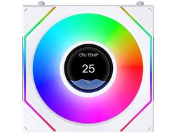 UNI FAN SL-INF LCD FLEX 120 Single Pack 12SLIND1F1W [�z���C�g]