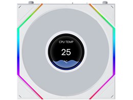 UNI FAN TL LCD FLEX 120 Single Pack 12TLLCD1F1W [�z���C�g]