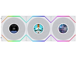 UNI FAN TL LCD FLEX 120 3Pack 12TLLCD1F3W [�z���C�g]