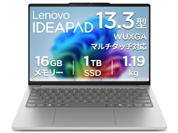 IdeaPad Slim 5i Gen 11 Core 7 350�E16GB�������[�E1TB SSD�E13.3�^WUXGA�EIPS�t������ �}���`�^�b�`�Ή� 83UECTO1WWJP3 [�N���E�h�O���[]