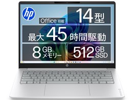 OmniBook 3 14 Snapdragon X X1-26-100�E8GB�������E512GB SSD�EOffice Home&Business 2024���ځE���i.com���胂�f�� [�O���C�V���[�V���o�[]