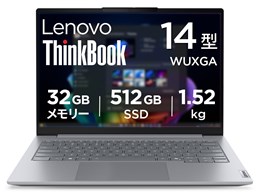 ThinkBook 14 Gen 9 Core Ultra 5 325�E32GB�������[�E512GB SSD�E14�^WUXGA�EIPS�t������ ���i.com���胂�f�� 21UXCTO1WW [�A�[�N�e�B�b�N�O���[]