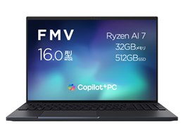 FMV Note A WA4-L1 ���i.com���� KC_WA4L1_A016 Windows 11 Home�ERyzen AI 7�E32GB�������ESSD 512GB���ڃ��f�� [�R�[���u���b�N]