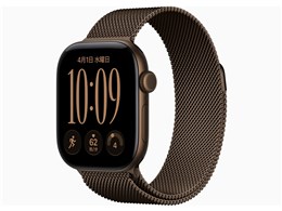 Apple Watch Series 12 GPS���f�� 42mm MKDC4X/A [�_�[�N�u�����Y�E�_�[�N�u�����Y�~���l�[�[���[�v]