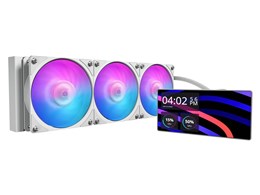 MasterLiquid Core LCD 6�C���` 360 ARGB MLW-D36M-A24PA-LW [�z���C�g]