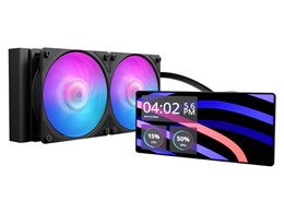 MasterLiquid Core LCD 6�C���` 240 ARGB MLW-D24M-A24PA-L1 [�u���b�N]