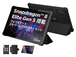 Legion Tab 12GB+256GB �t�H���I�P�[�X&�X�N���[���v���e�N�^�[�t�� ���i.com���� ZAH20015JPS397 [�G�N���v�X�u���b�N]
