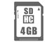 SDHCメモリーカード 4GB