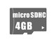microSDHCメモリーカード 4GB