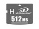 xD�s�N�`���[�J�[�h 512MB (TypeH)