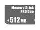 �������[�X�e�B�b�N PRO DUO 512MB