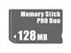 �������[�X�e�B�b�N PRO DUO 128MB